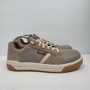 Keen Kenton Utility Mens Brindle/Gum Work Carbon-Fiber Toe Shoes US Size 9D NWOT